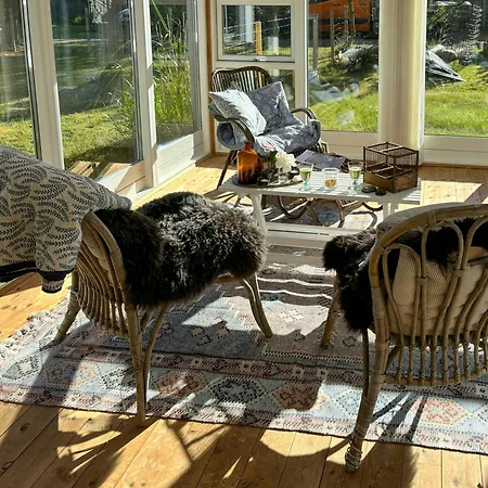 Summer House With Wilderness Bath Near The Semesterbostad