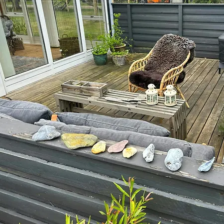 Summer House With Wilderness Bath Near The Semesterbostad